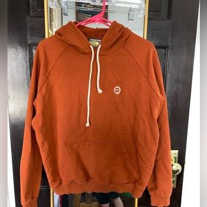 Big Bud Press hoodie Burnt terracotta sz S
